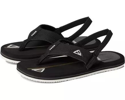 Сандалии Reef Reef Little Shaper Flip Flop, цвет Carbon