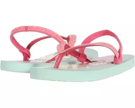 Сандалии Reef Reef Little Stargazer Prints Flip Flops, цвет Big Pineapple