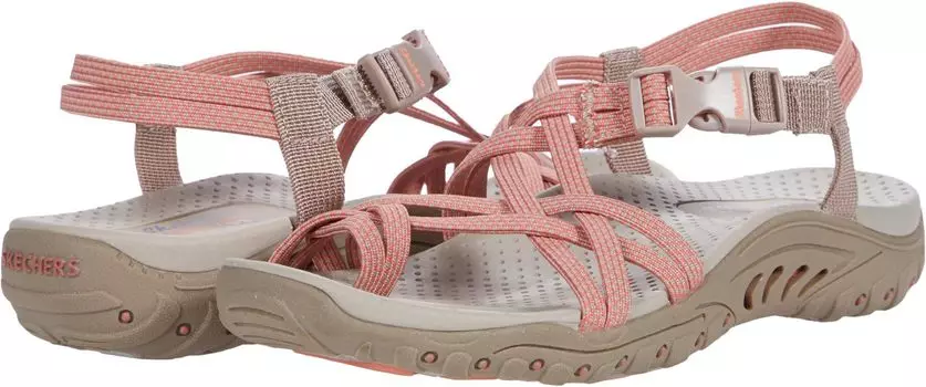 Сандалии Reggae - Irie Mon SKECHERS, цвет Taupe/Coral