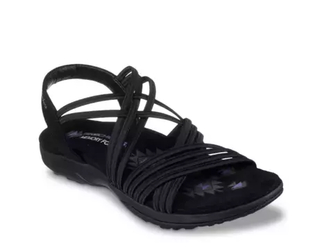 Сандалии Reggae Slim Sunnyside Sandal Skechers, черный