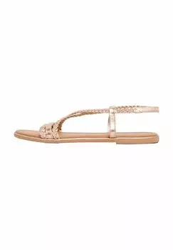 Сандалии REGULAR FIT WEAVE PLAIT Lipsy, цвет Rose Gold