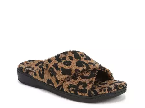 Сандалии Relax II Vionic, Brown Leopard Print