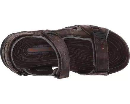 Сандалии Relaxed Fit 360 Gander - Alec SKECHERS, коричневый