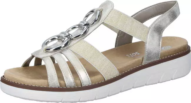 Сандалии remonte Klassische Sandaletten, цвет muschel/beige-gold