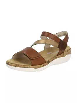 Сандалии remonte, коричневый