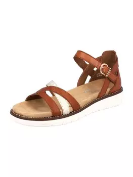 Сандалии remonte, коричневый