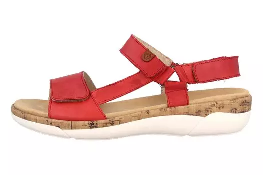 Сандалии remonte, красный