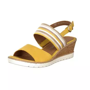 Сандалии remonte Sandalette, желтый
