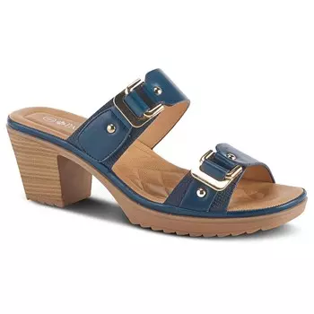 Сандалии Remy на блочном каблуке Patrizia, синий