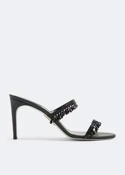 Сандалии Ren Caovilla Chandelier, черный