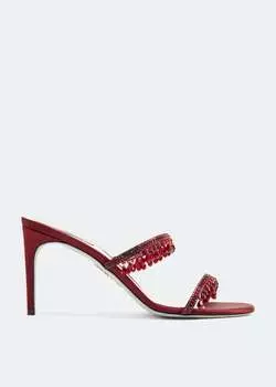 Сандалии Ren Caovilla Chandelier, красный