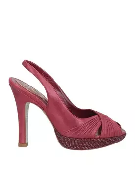 Сандалии Rene' Caovilla, бордовый