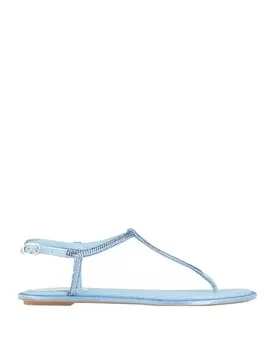 Сандалии Rene' Caovilla, небесно-голубой