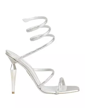Сандалии Rene' Caovilla, серебро
