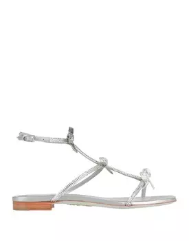 Сандалии Rene' Caovilla, серебро