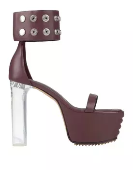 Сандалии Rick Owens, темно-фиолетовый