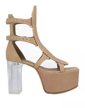 Сандалии Rick Owens, зеленый