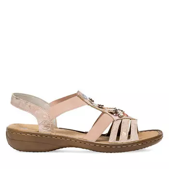 Сандалии Rieker 60855-31 Rosa, розовый