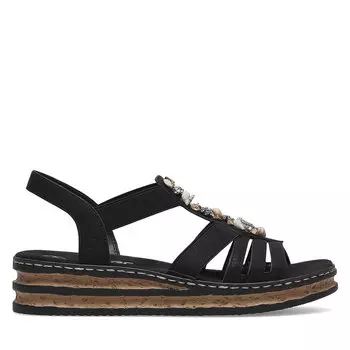 Сандалии Rieker 62949-00 Negro, черный