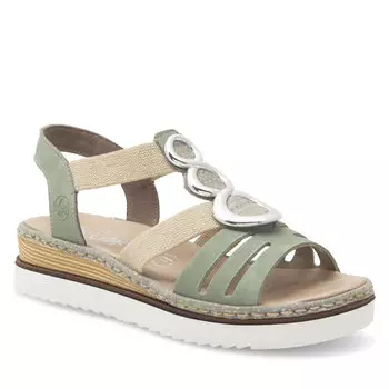 Сандалии Rieker 679L4-52 Green, зеленый