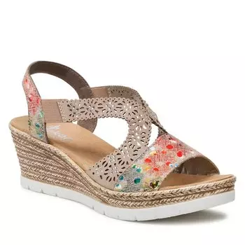 Сандалии Rieker, бежевый