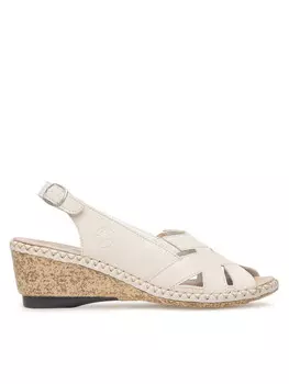 Сандалии Rieker, бежевый