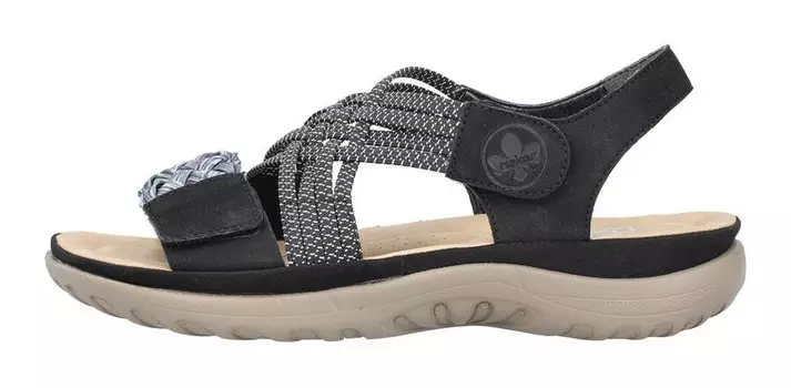 Сандалии Rieker, черный