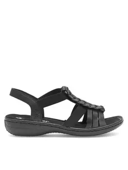 Сандалии Rieker, черный