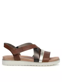 Сандалии Rieker, коричневый