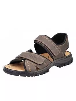 Сандалии rieker, коричневый