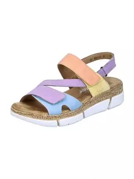 Сандалии rieker, красочный