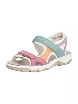Сандалии rieker, красочный