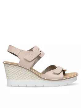 Сандалии Rieker, розовый