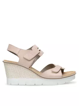 Сандалии Rieker, розовый