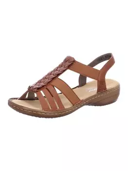 Сандалии rieker Sandale, коричневый