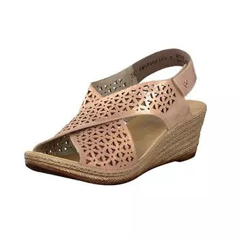 Сандалии rieker Sandalette, розовый