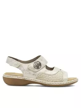 Сандалии Rieker, серебряный