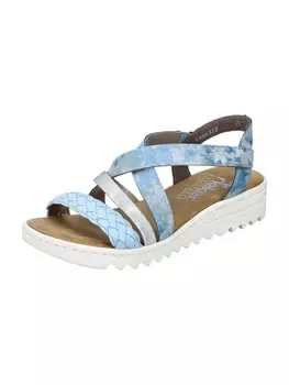 Сандалии rieker, синий