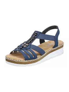 Сандалии rieker, синий