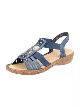 Сандалии rieker, синий