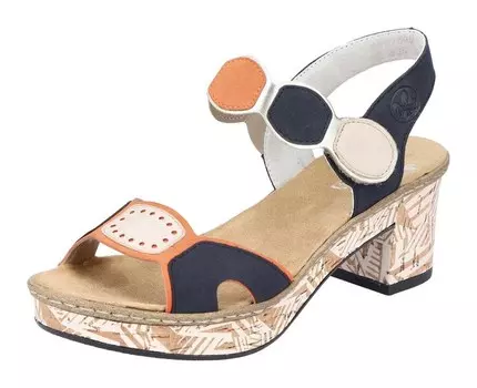 Сандалии Rieker, темно-синий