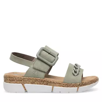 Сандалии Rieker V2350-52 Verde, зеленый