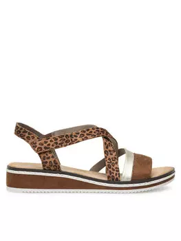 Сандалии Rieker V3663-24, коричневый