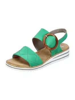 Сандалии rieker, зеленый