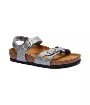 Сандалии рио Birkenstock, серебряный