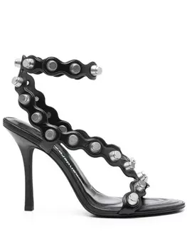 Сандалии Riot 105 мм Alexander Wang, черный