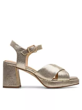 Сандалии Ritzy75 Rae 26181303 Clarks, золотой