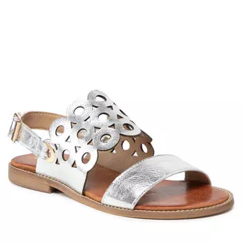 Сандалии Roberto, серебро