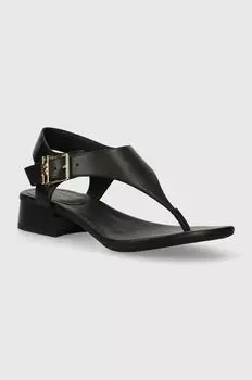 Сандалии Robin с кожаной отделкой MICHAEL Michael Kors, черный