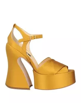 Сандалии Rochas, горчичный